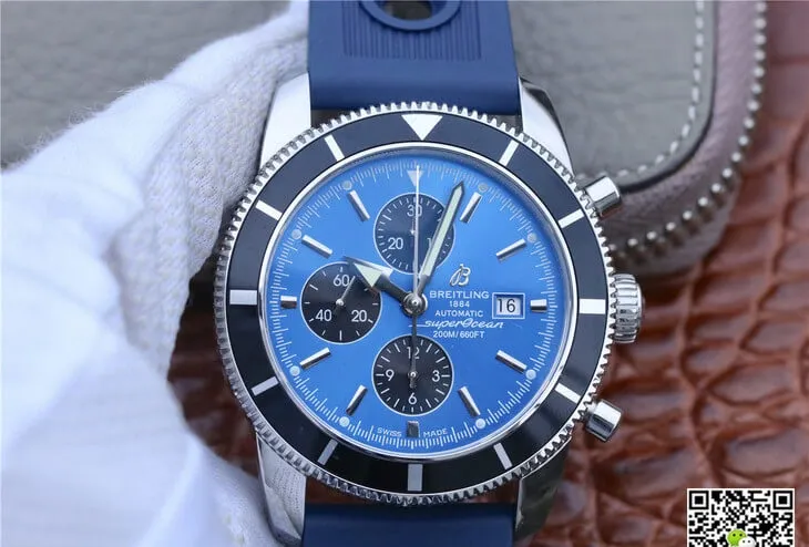 Breitling Superocean A1332024.C817.152A OM Factory 1:1 Best Edition Replica Watch Blue Strap
